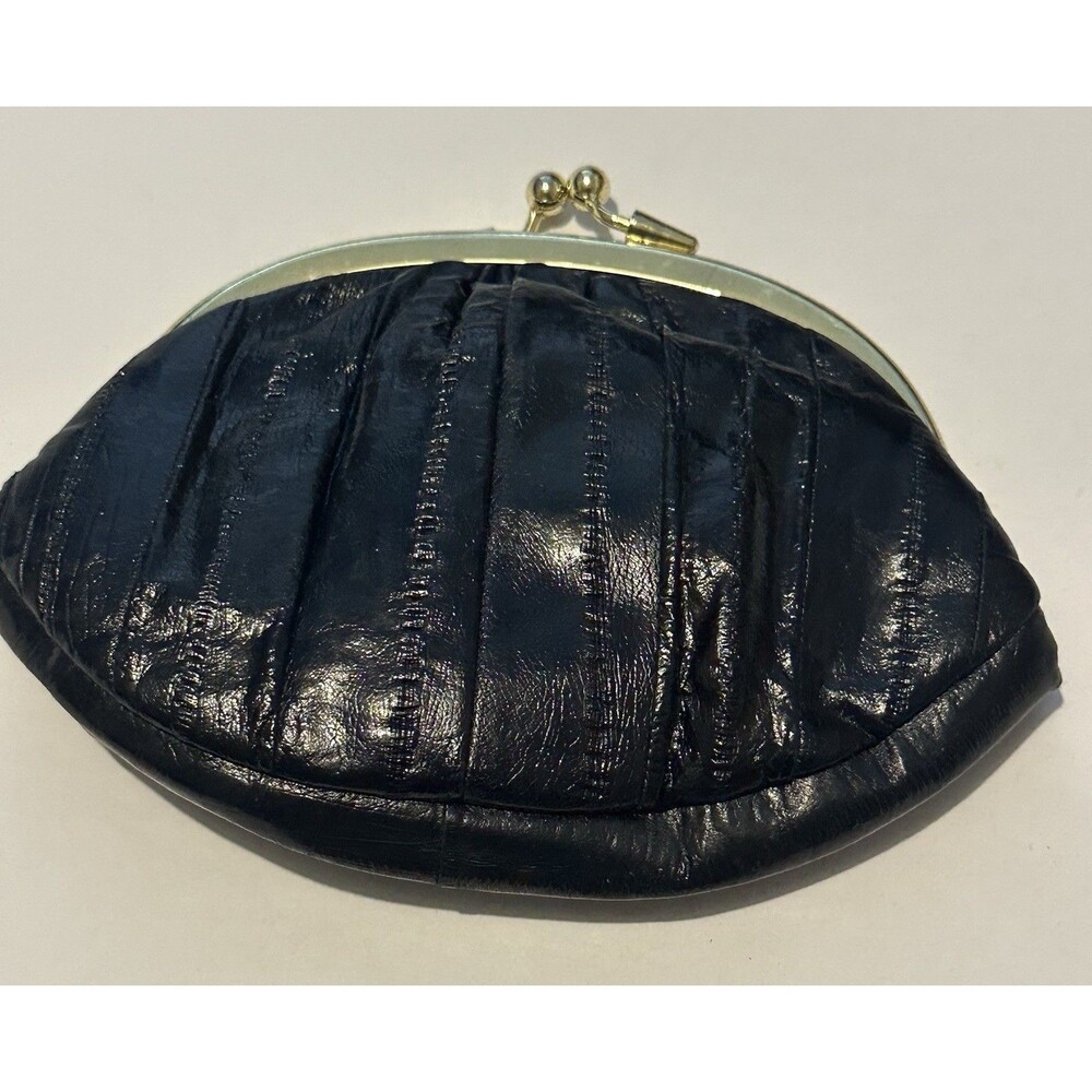 Lee Sands Vintage Ladies Purse 100% Eelskin Leather